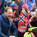 27. februar: Kronprinsregenten besøker barn og unge i Porsgrunn. Foto: Sven Gj. Gjeruldsen, Det kongelige hoff